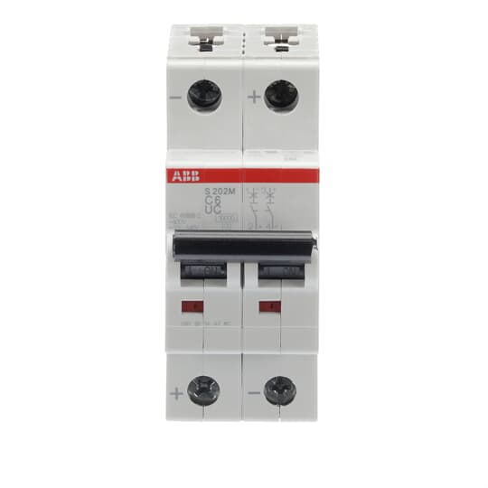 ABB S202MUC-C6 mcb s200muc 2p c 6a ac/dc