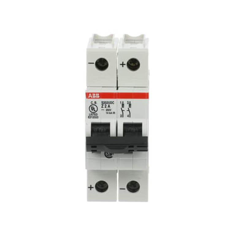 ABB S202UDC-Z2 s200udc mcb 2p z 2a 60 vdc bcpd