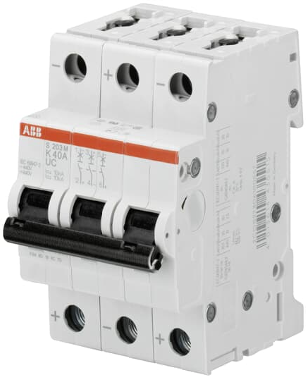 ABB S203MUC-Z8 mcb s200muc 3p z 8a ac/dc ABB S203MUC-Z8 mcb s200muc 3p z 8a ac/dc