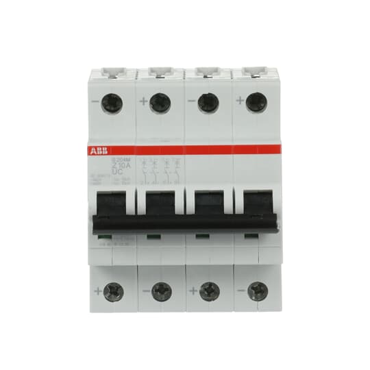 ABB S204MUC-Z10 mcb s200muc 4p z 10a ac/dc