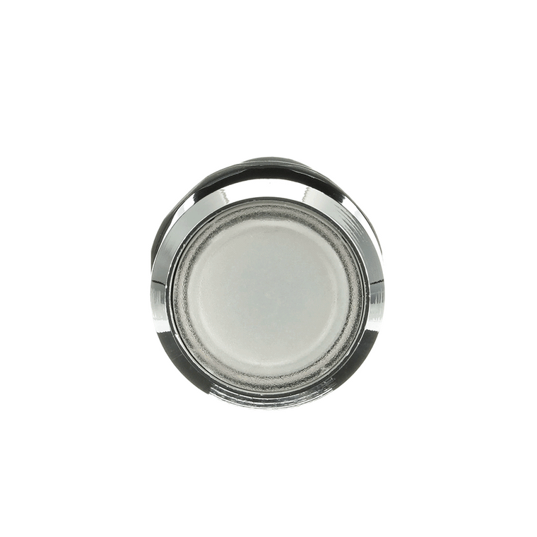 ABB CP1-31C-10 pilot light chrome bezel 1no clear
