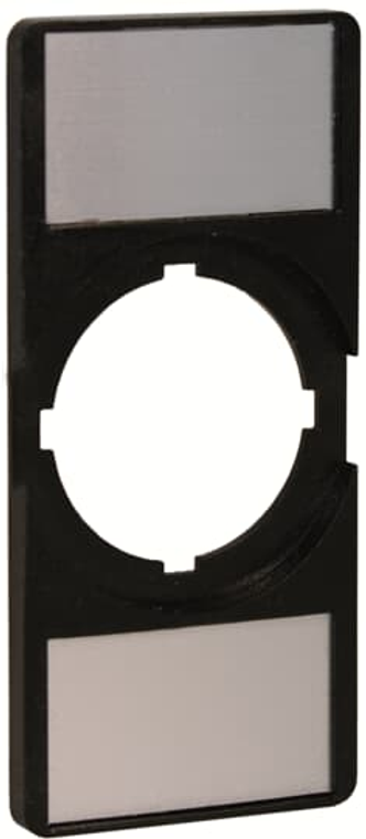 ABB MA1-8139 l/p, hldr, dbl pb,blck,22mm