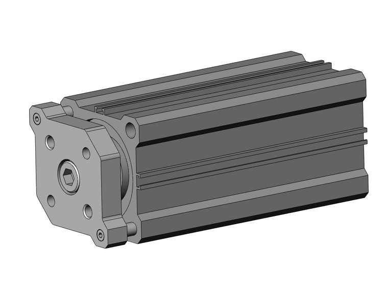 SMC CDQMA50-100 Compact Cylinder W/Guide