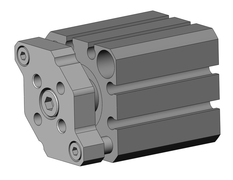 SMC CDQMB20-10 Compact Guide Rod Cylinder, Cqm