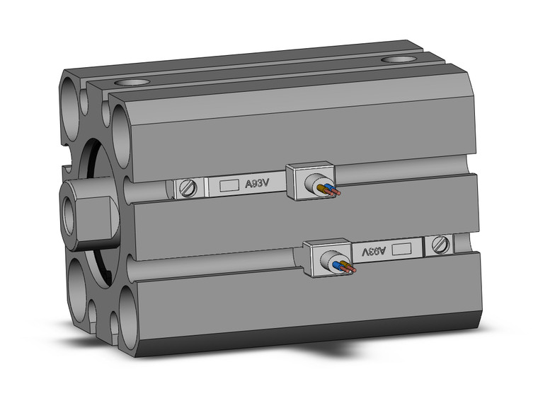 SMC CDQSB20-20D-A93VL Cylinder, Compact