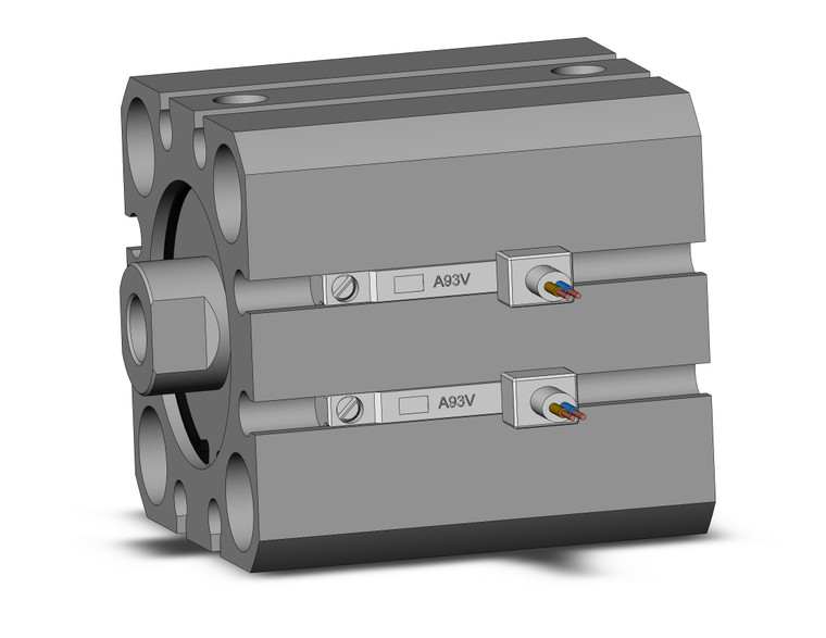 SMC CDQSB25-10DC-A93VL Cylinder, Compact