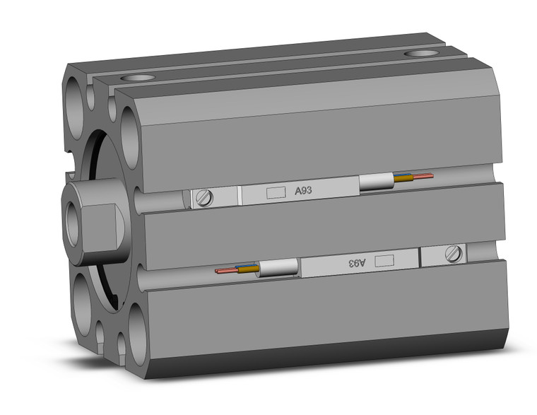 SMC CDQSB25-20D-A93L Compact Cylinder