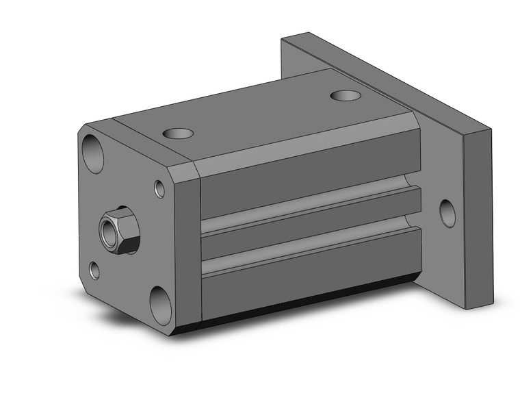 SMC CDQSKG16-20D Cyl, Compact, Non Rotating