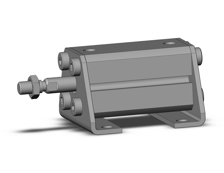 SMC CDQSL12-20DM compact cylinder cylinder, compact