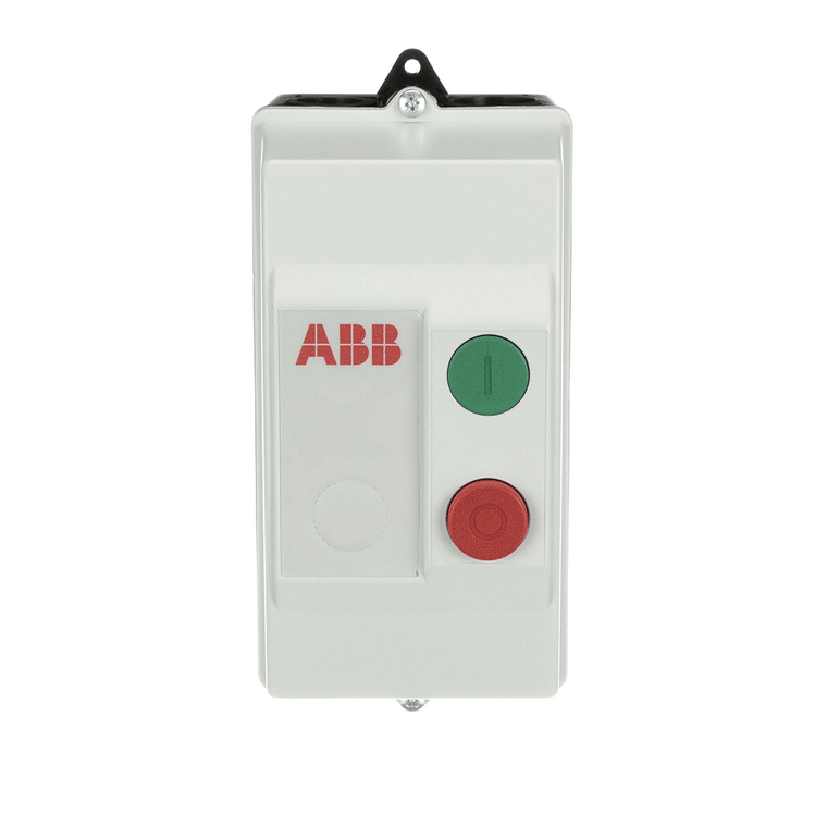 ABB FR16AF-12U Empty Enclosure with Start-Stop/Reset Push Buttons for UL Direct-On-Line Starters, Type 4X and IP66 Rated