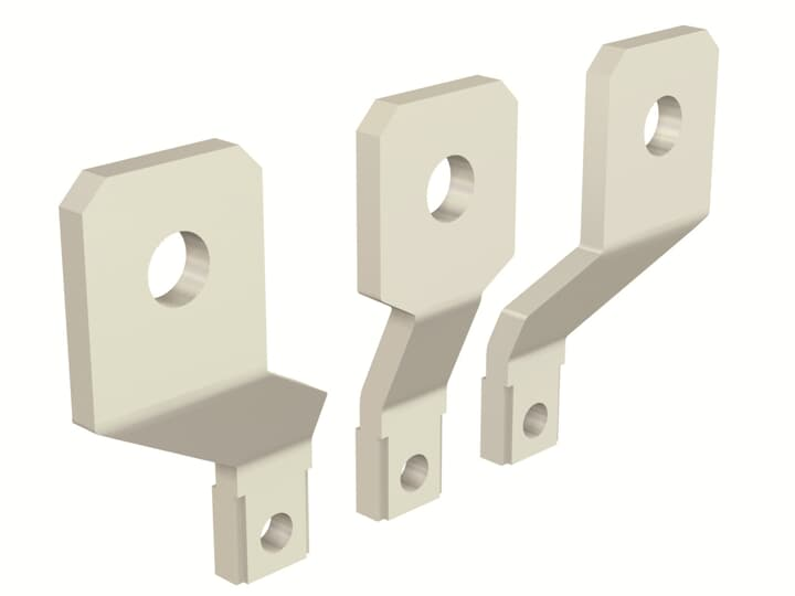 ABB KXT4ES-3PC Kit: Set of 3 Extended Front Terminals for XT4 Series - Enhanced Connectivity and Flexibility