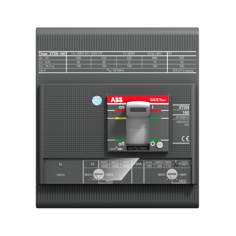 ABB XT2LU4100BFF000XXX xt2l 125 tma 100-500..1000 4p f f ul/csa