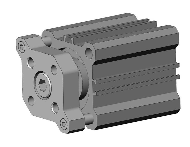 SMC CDQMA32TN-20-M9PSAPC Compact Guide Rod Cylinder, Cqm