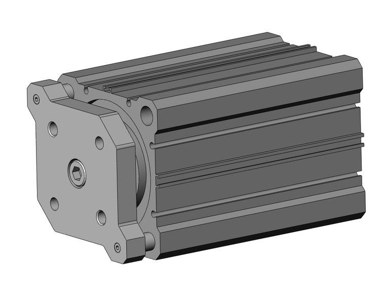 SMC CDQMA80-100 Compact Guide Rod Cylinder, Cqm