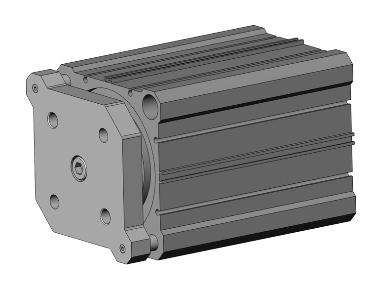 SMC CDQMB100-100 Compact Guide Rod Cylinder, Cqm