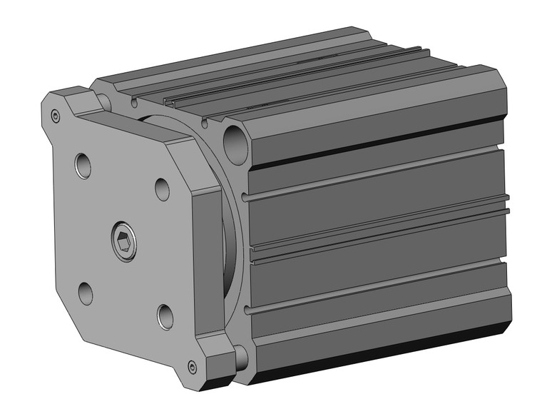 SMC CDQMB100-75-M9P Compact Guide Rod Cylinder, Cqm