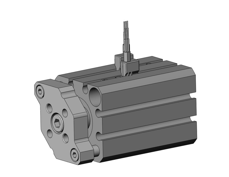 SMC CDQMB20-25-M9NVSDPC Compact Guide Rod Cylinder, Cqm