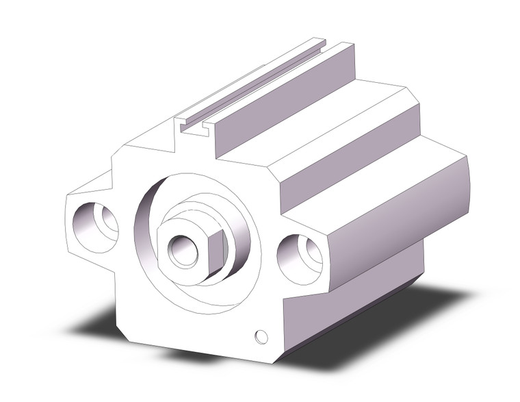 SMC CDQP2B25-15DC Compact Cylinder, Cq2