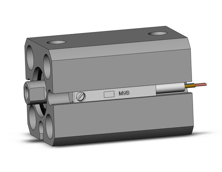 SMC CDQSB12-15DC-M9BLS Cylinder, Compact