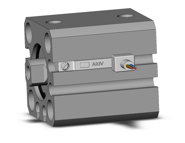 SMC CDQSB16-10DC-A93VLS Cylinder, Compact