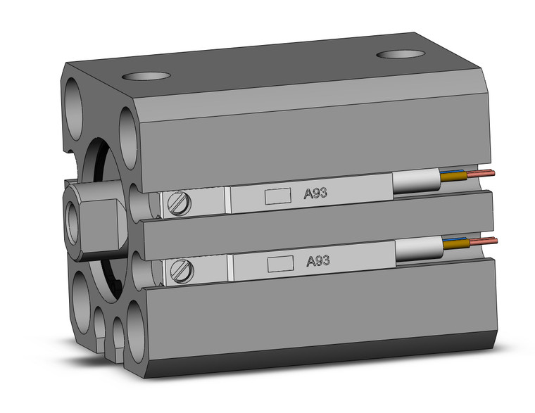 SMC CDQSB16-15DC-A93 Cylinder, Compact