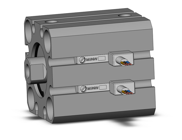 SMC CDQSB20-10D-M9NWV Cylinder, Compact