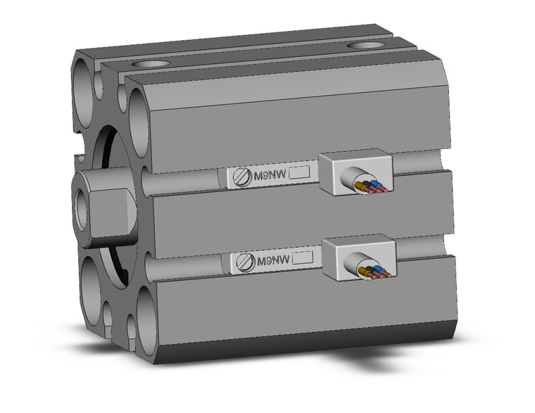 SMC CDQSB20-10DC-M9NWVSAPC Compact Cylinder