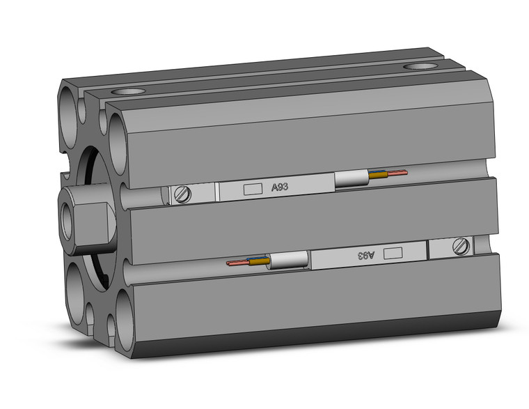 SMC CDQSB20-25D-A93L Cylinder, Compact