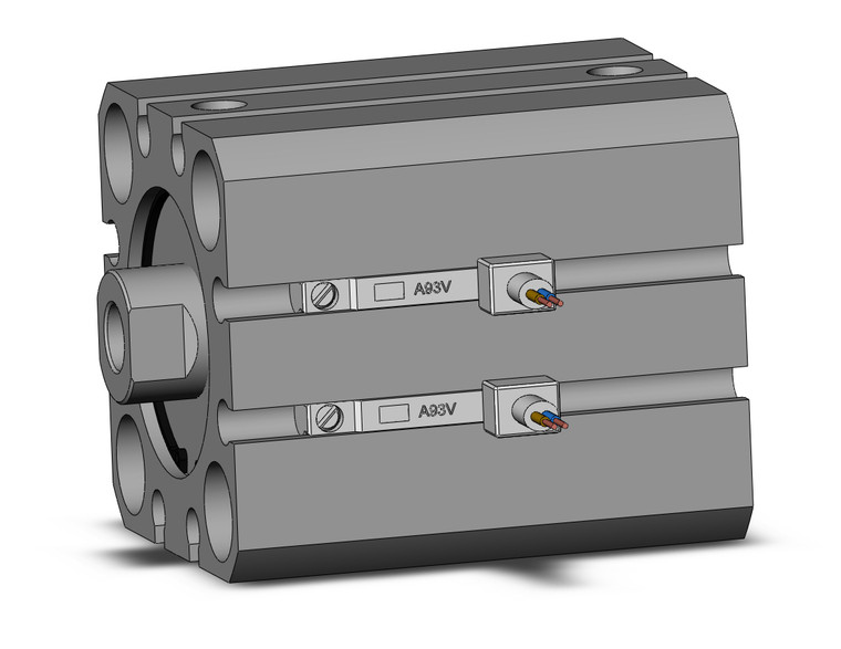 SMC CDQSB25-15DC-A93VL Cylinder, Compact