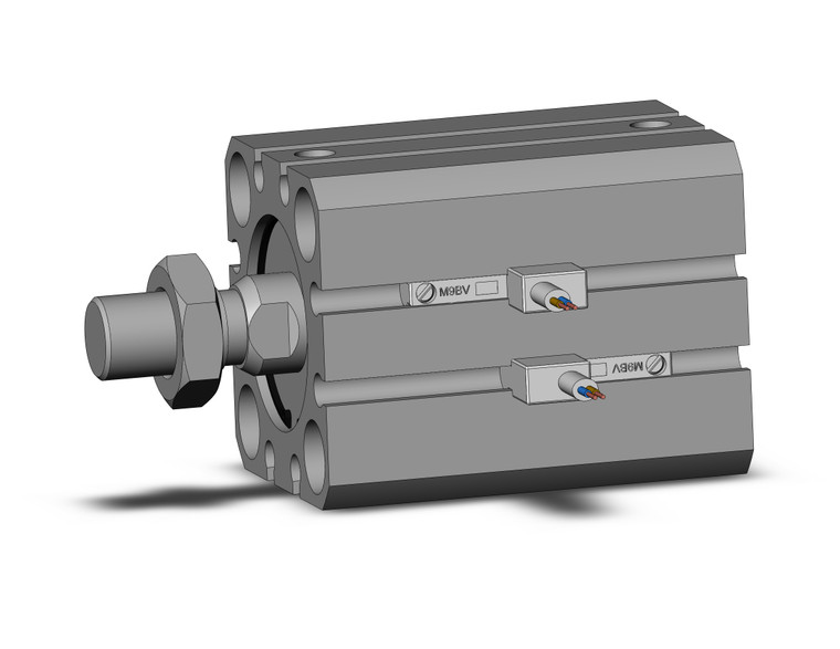 SMC CDQSB25-20DCM-M9BVL Cylinder, Compact