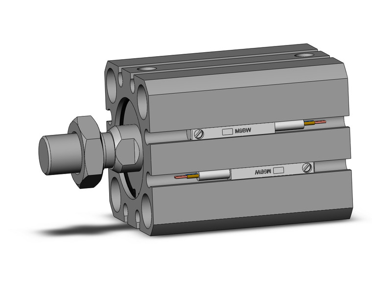 SMC CDQSB25-20DM-M9BWL Cylinder, Compact