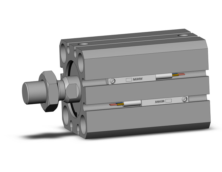 SMC CDQSB25-25DCM-M9NWL Cylinder, Compact