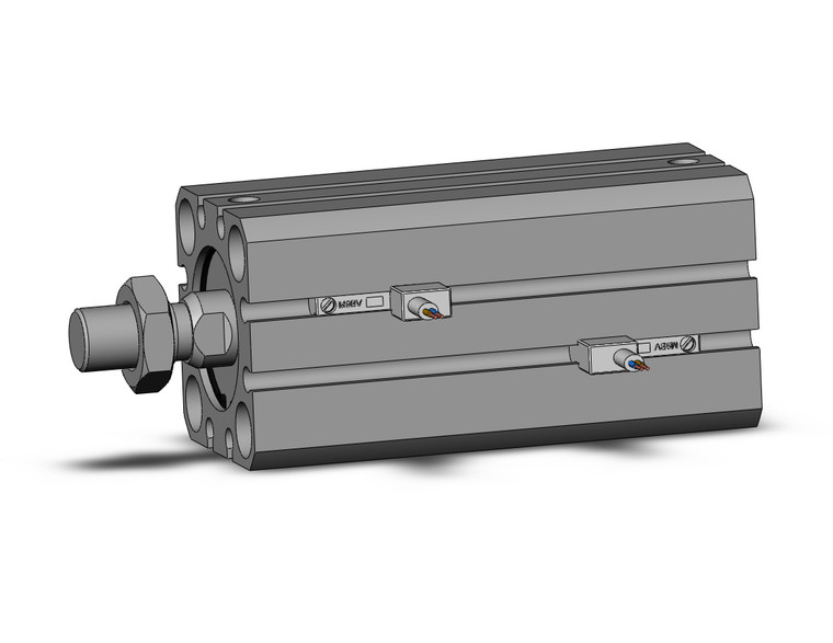 SMC CDQSB25-50DM-M9BVL compact cylinder cylinder, compact