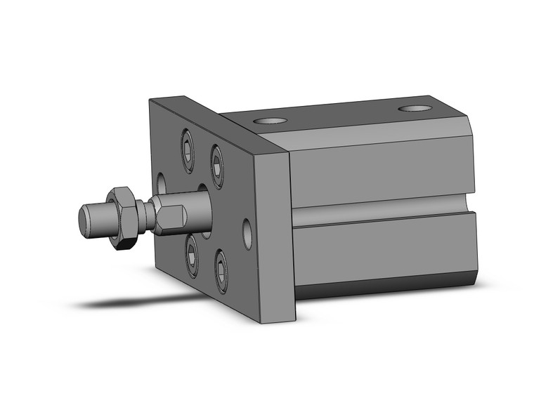 SMC CDQSF12-10DCM compact cylinder cylinder, compact