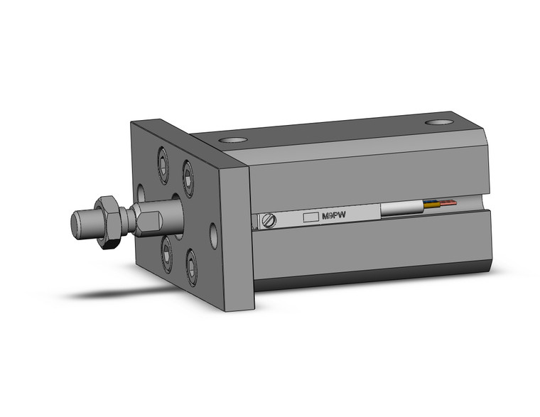 SMC CDQSF12-25DCM-M9PWSDPC Cylinder, Compact