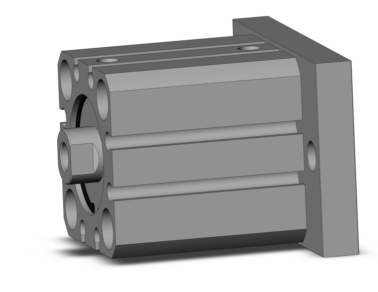 SMC CDQSG25-10DC Compact Cylinder