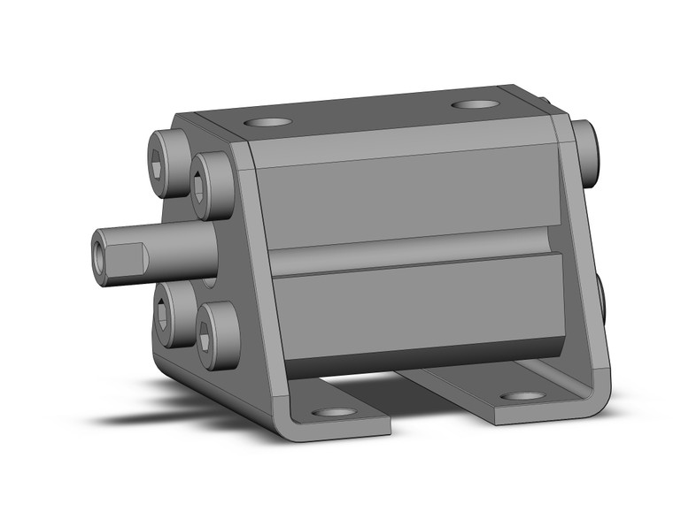 SMC CDQSL12-10D Compact Cylinder