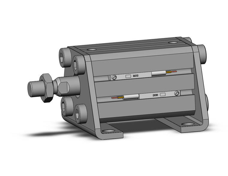 SMC CDQSL20-25DM-M9B Compact Cylinder