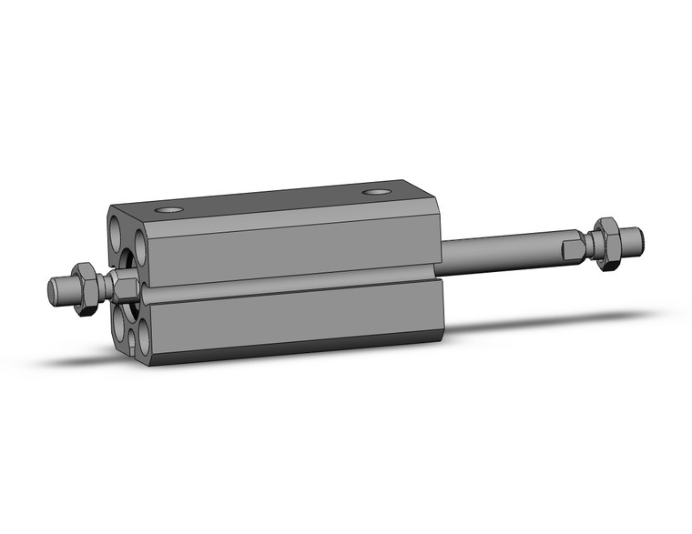 SMC CDQSWB12-25DCM Cyl, Compact, Dbl Rod