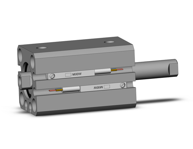 SMC CDQSWB16-20D-M9BWL Cyl, Compact, Dbl Rod