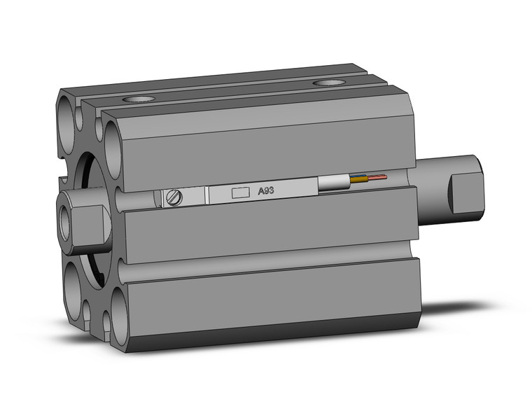 SMC CDQSWB20-10D-A93S Cyl, Compact, Dbl Rod