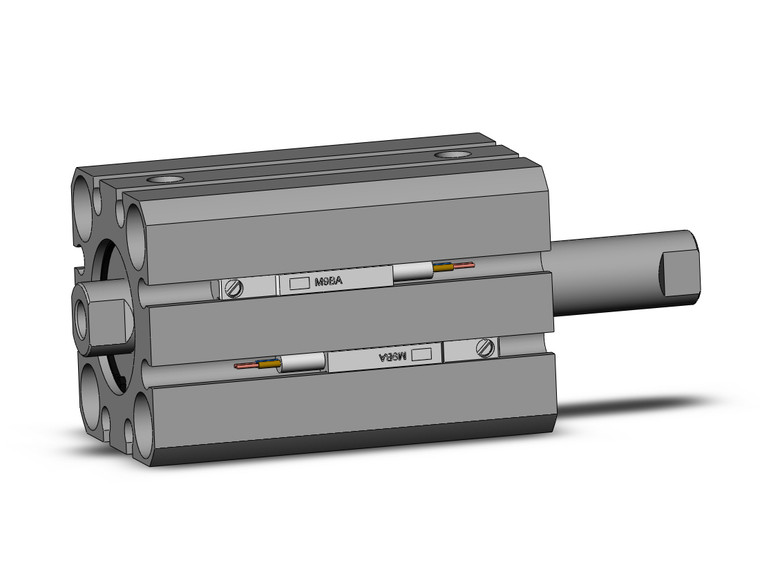 SMC CDQSWB20-20D-M9BAL Cyl, Compact, Dbl Rod