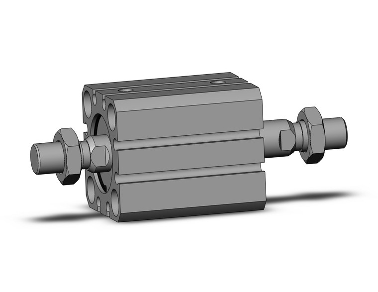 SMC CDQSWB25-10DCM Cyl, Compact, Dbl Rod