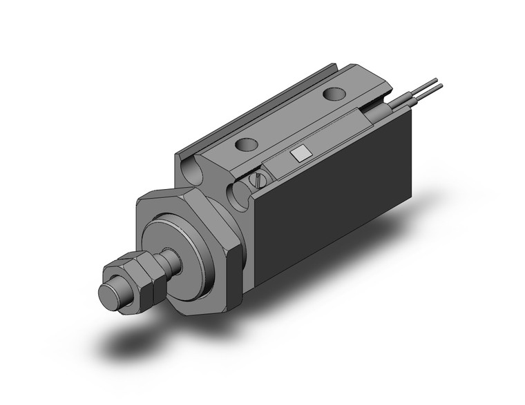 SMC CDJP2B10-5D-A93LS Pin Cylinder, Double Acting, Sgl Rod