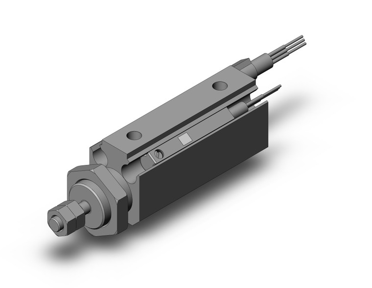 SMC CDJP2B6-15D-M9NL Pin Cylinder, Double Acting, Sgl Rod