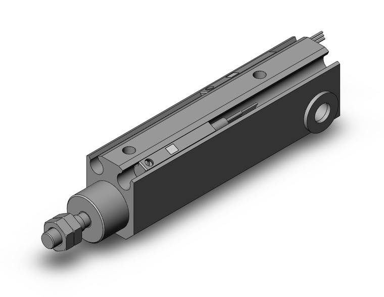 SMC CDJP2D10-30D-M9PSAPC Pin Cylinder, Double Acting, Sgl Rod
