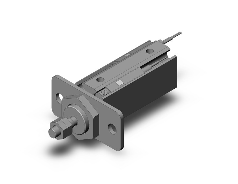 SMC CDJP2F10-15D-A93 Pin Cylinder, Double Acting, Sgl Rod