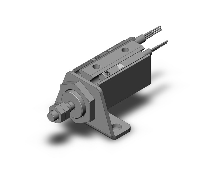SMC CDJP2L10-5D-M9NZ Pin Cylinder, Double Acting, Sgl Rod