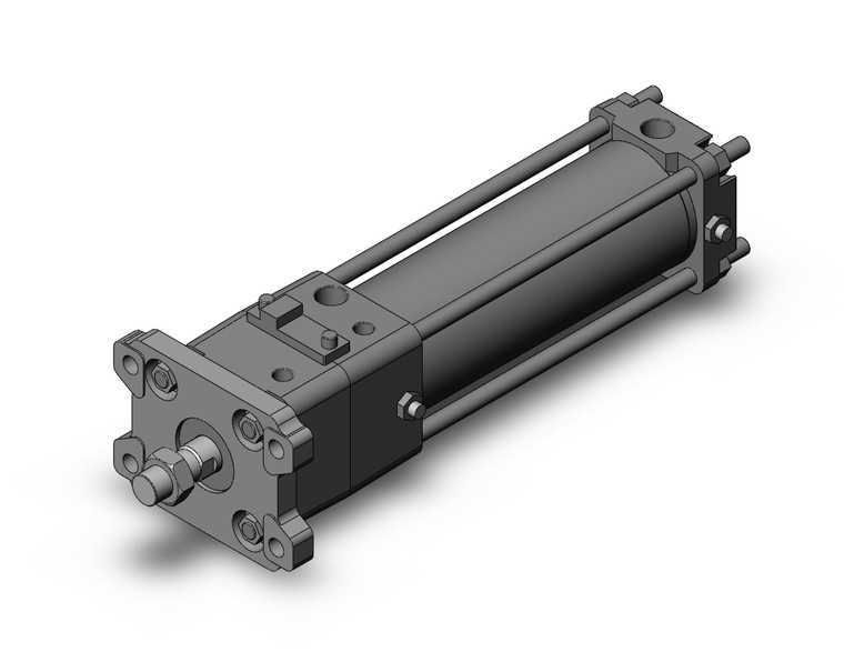 SMC CDLA2F80-200N-D Fine Lock Cylinder