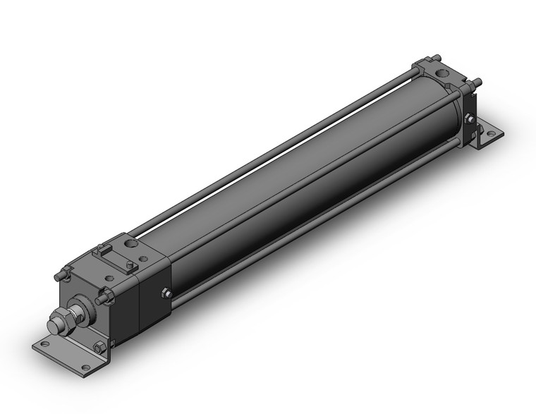 SMC CDLA2L100-600-D Fine Lock Cylinder